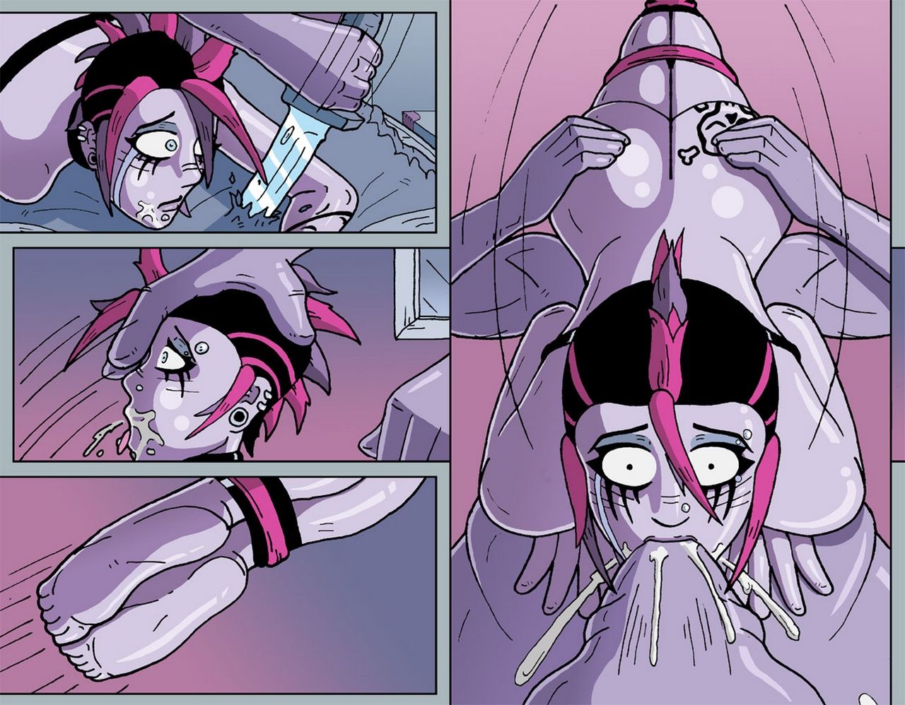 Midnight Rape Party 3 - Kiss The Blade page 9
