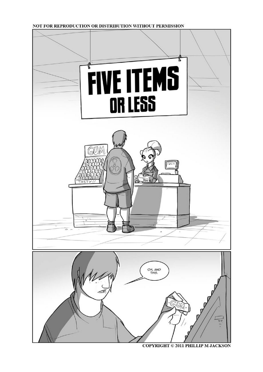 Five Items Or Less page 2