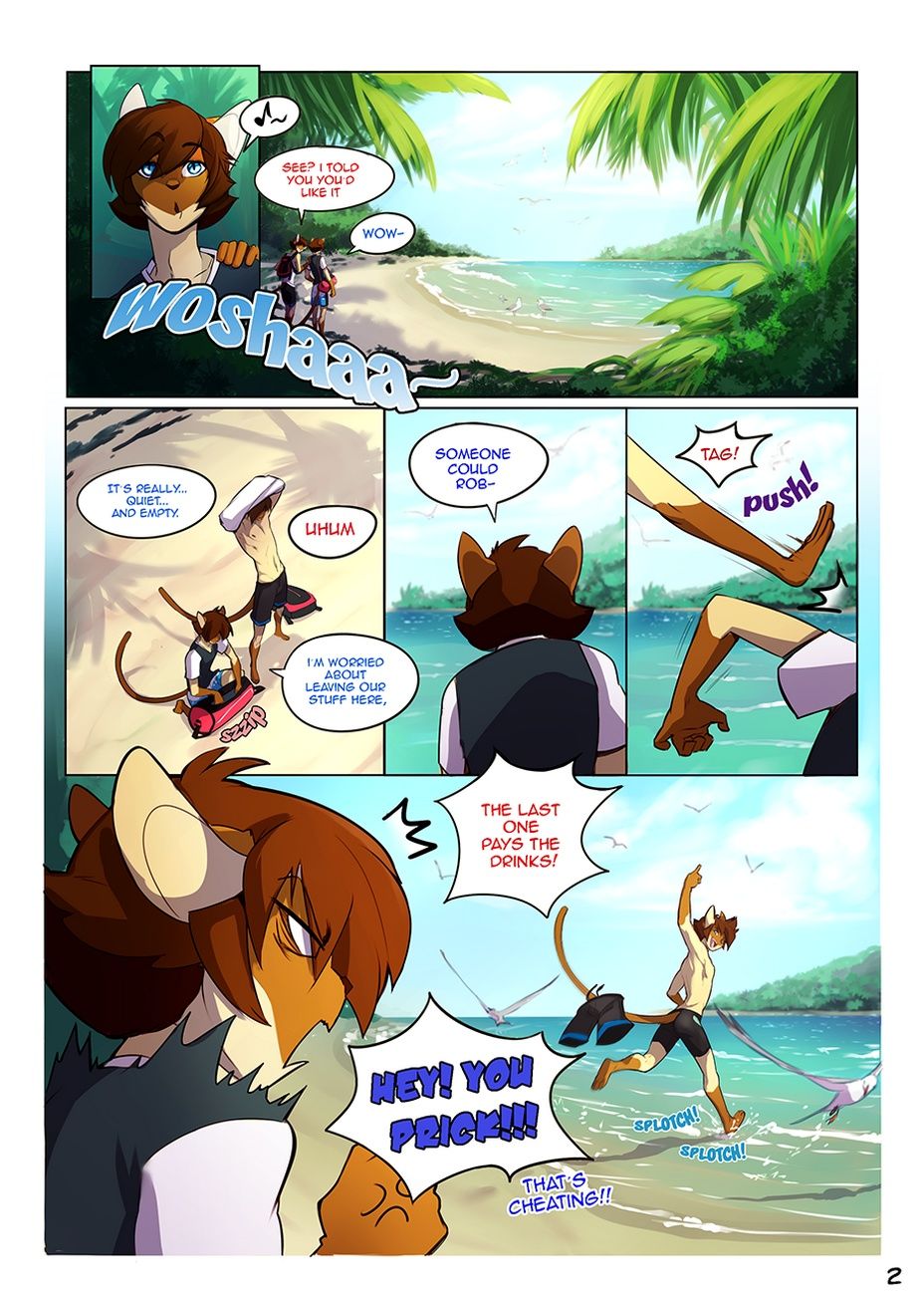 Cats Love Water 1 page 3