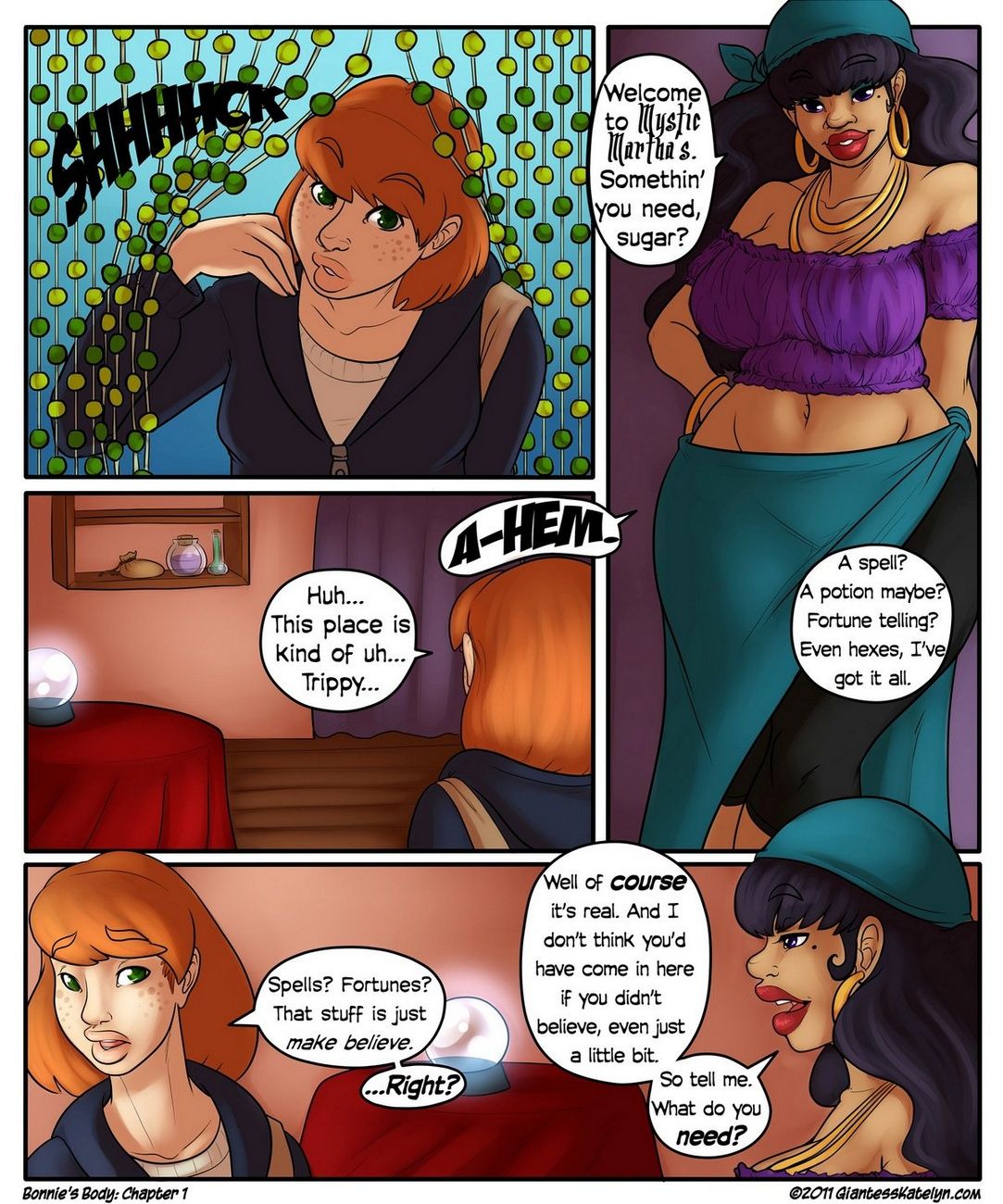 Bonnie's Body 1 - Bustin' Out page 4