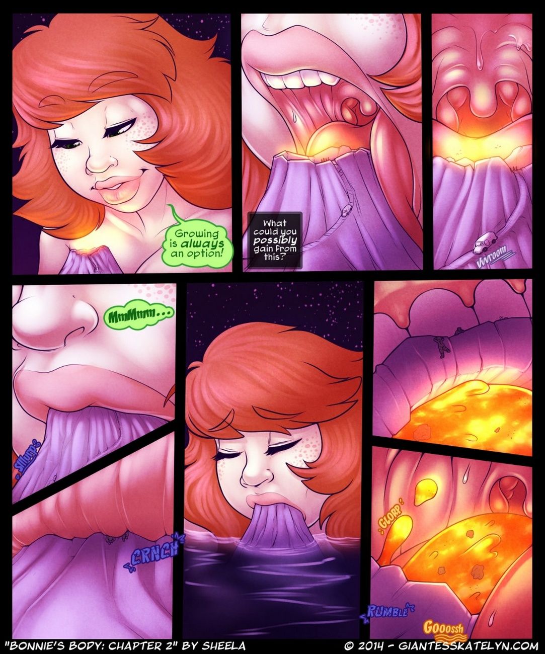 Bonnie's Body 2 - Going Galactic page 13