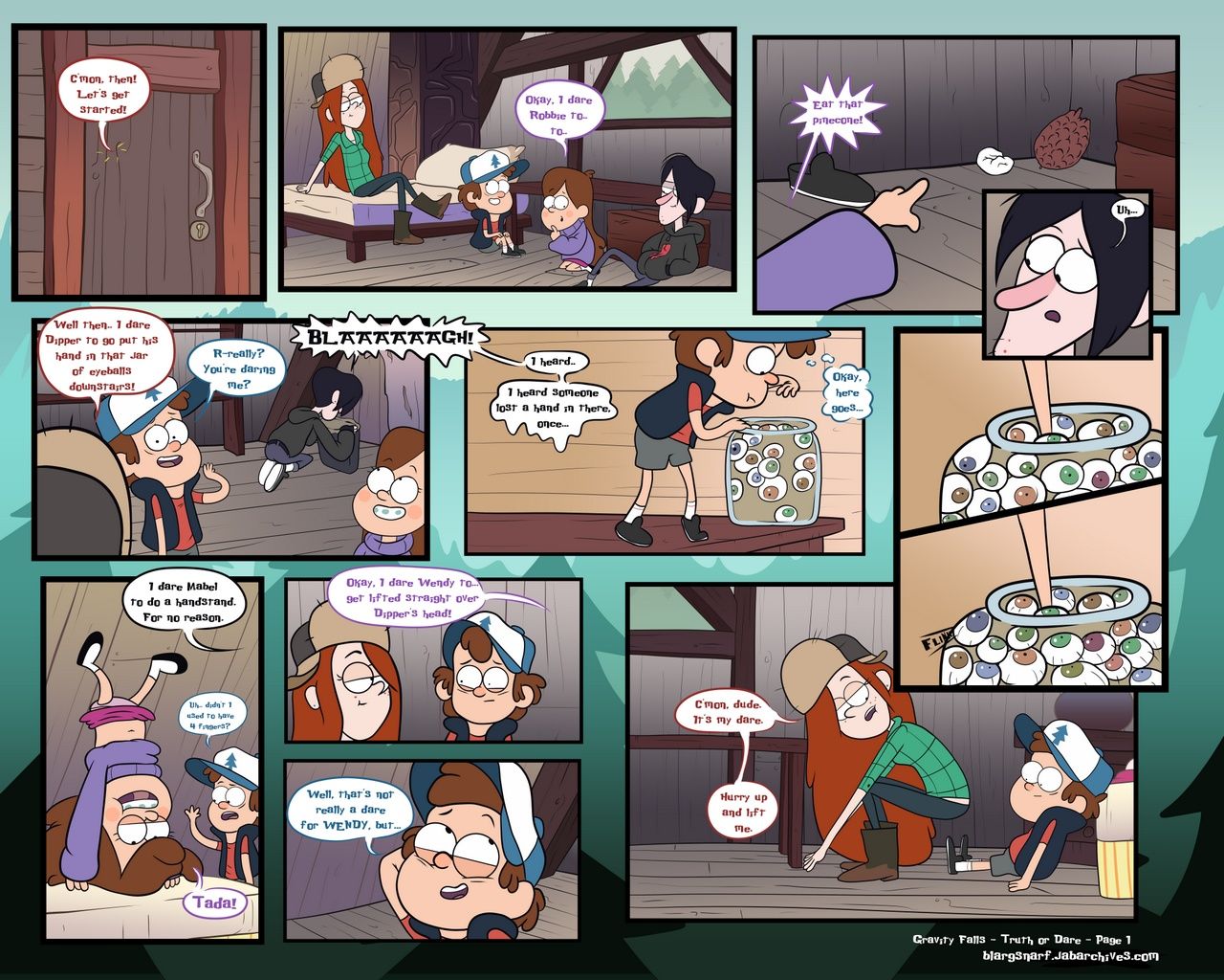 Gravity Falls - Truth Or Dare page 2