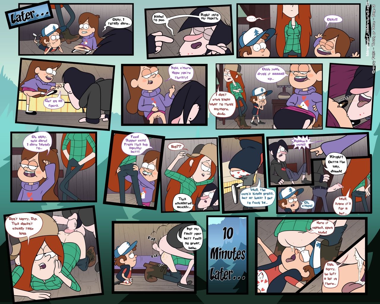 Gravity Falls - Truth Or Dare page 4