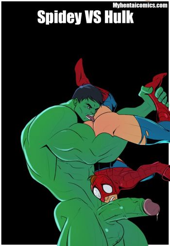 Spidey VS Hulk cover
