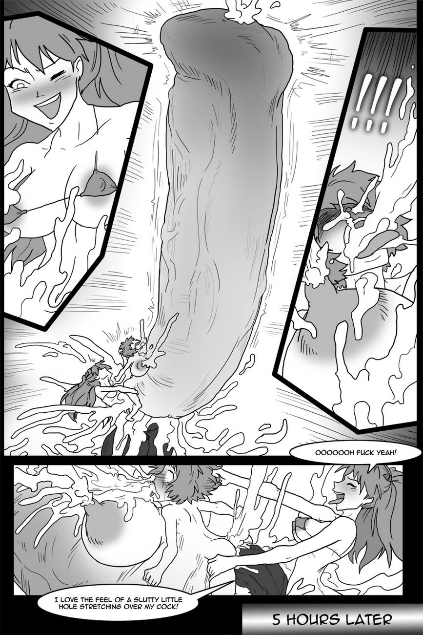 Asuka & Rei Futanari page 5