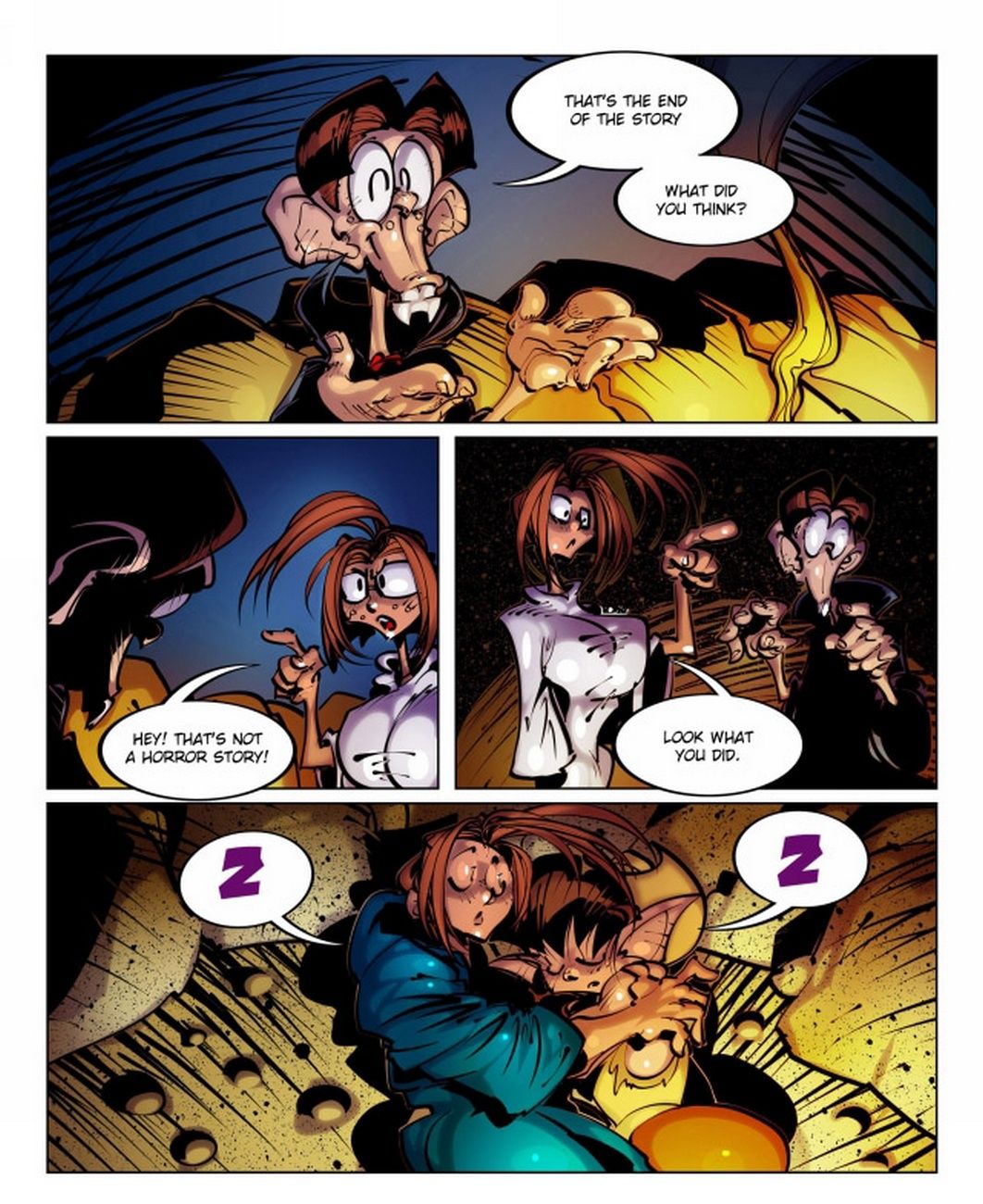 Lilly Heroine 18 - Halloween Stories page 12