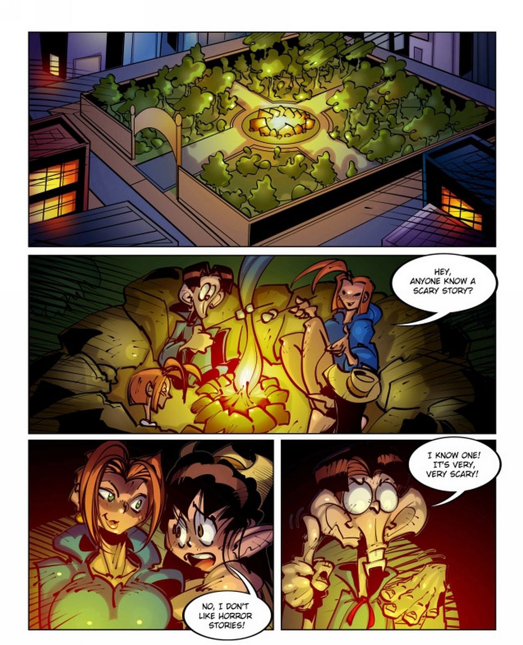 Lilly Heroine 18 - Halloween Stories page 2