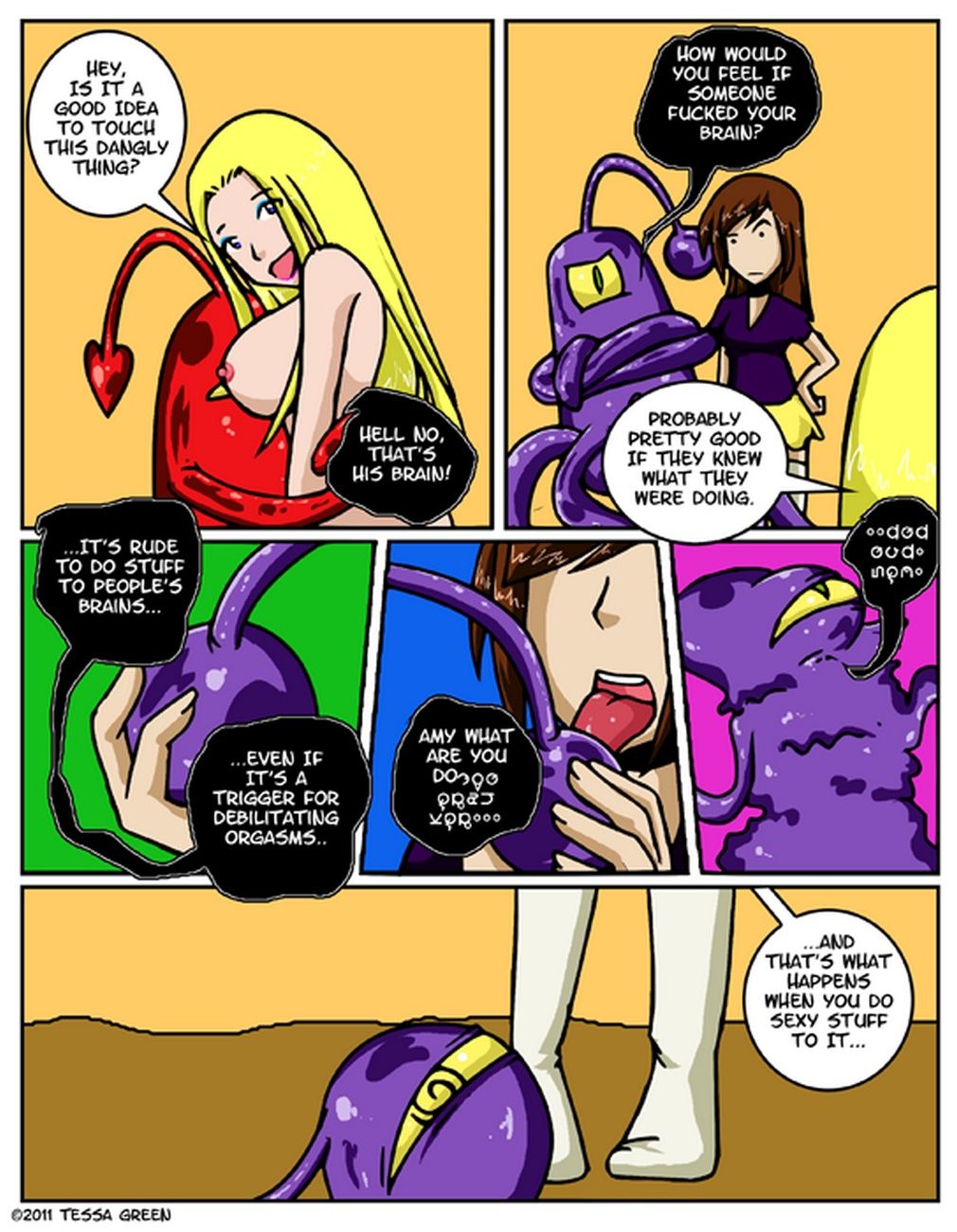 A Date With A Tentacle Monster 4 - Tentacle Multiplicity page 21