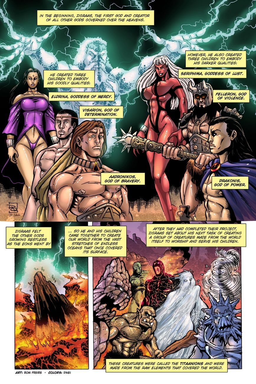 Dark Gods 1 - The Summoning page 2