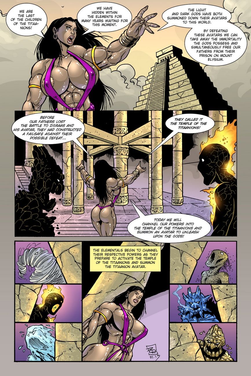 Dark Gods 1 - The Summoning page 27