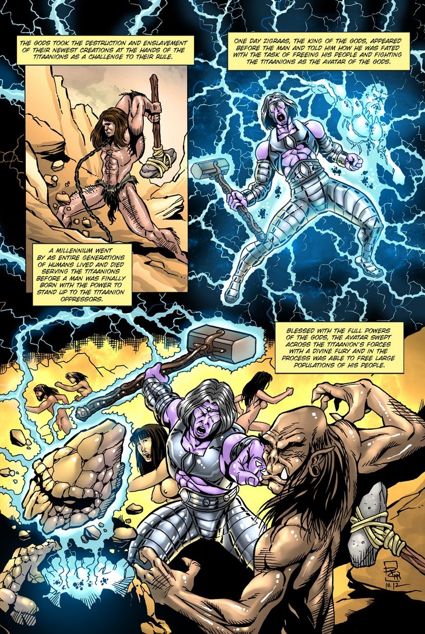 Dark Gods 1 - The Summoning page 4