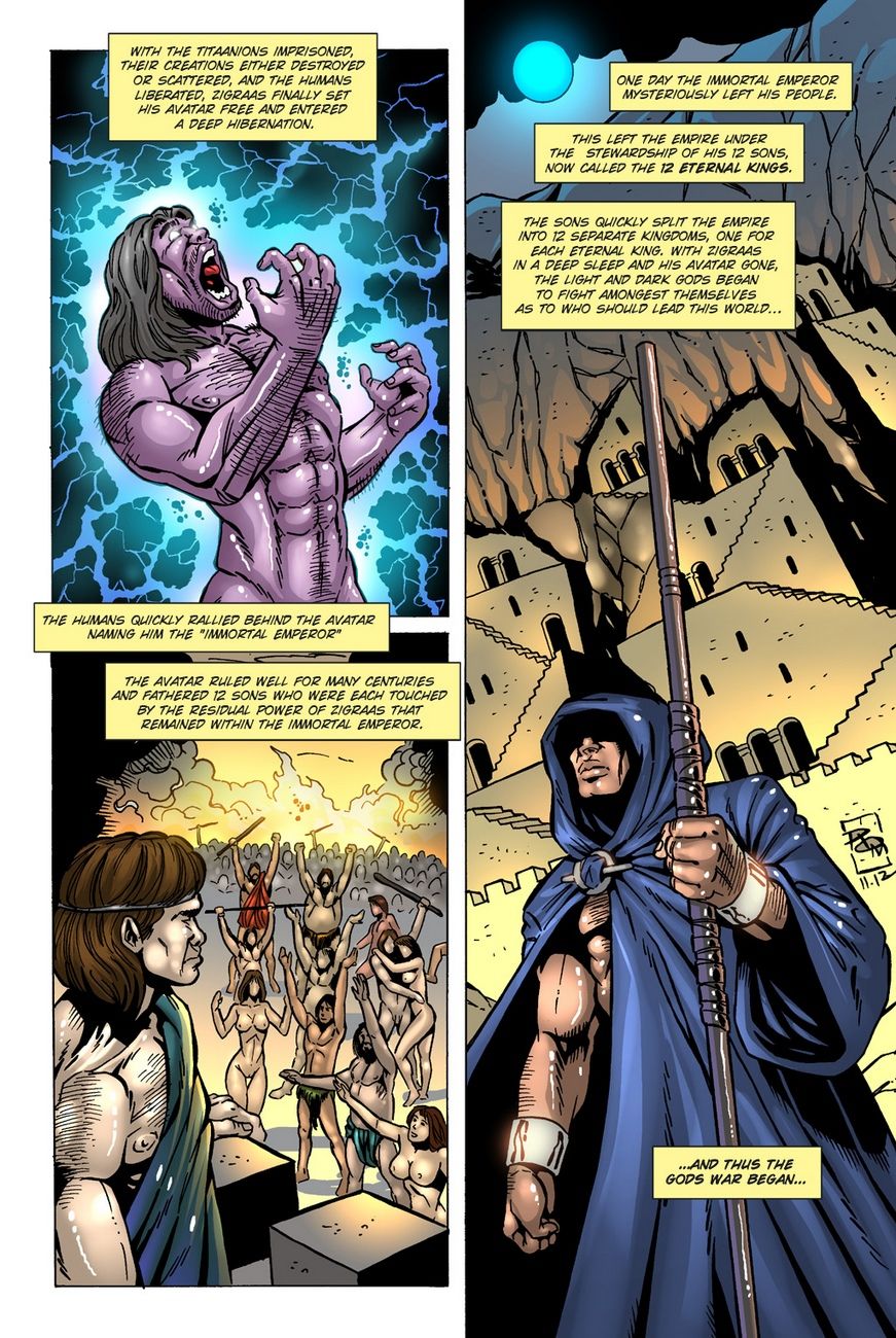 Dark Gods 1 - The Summoning page 6