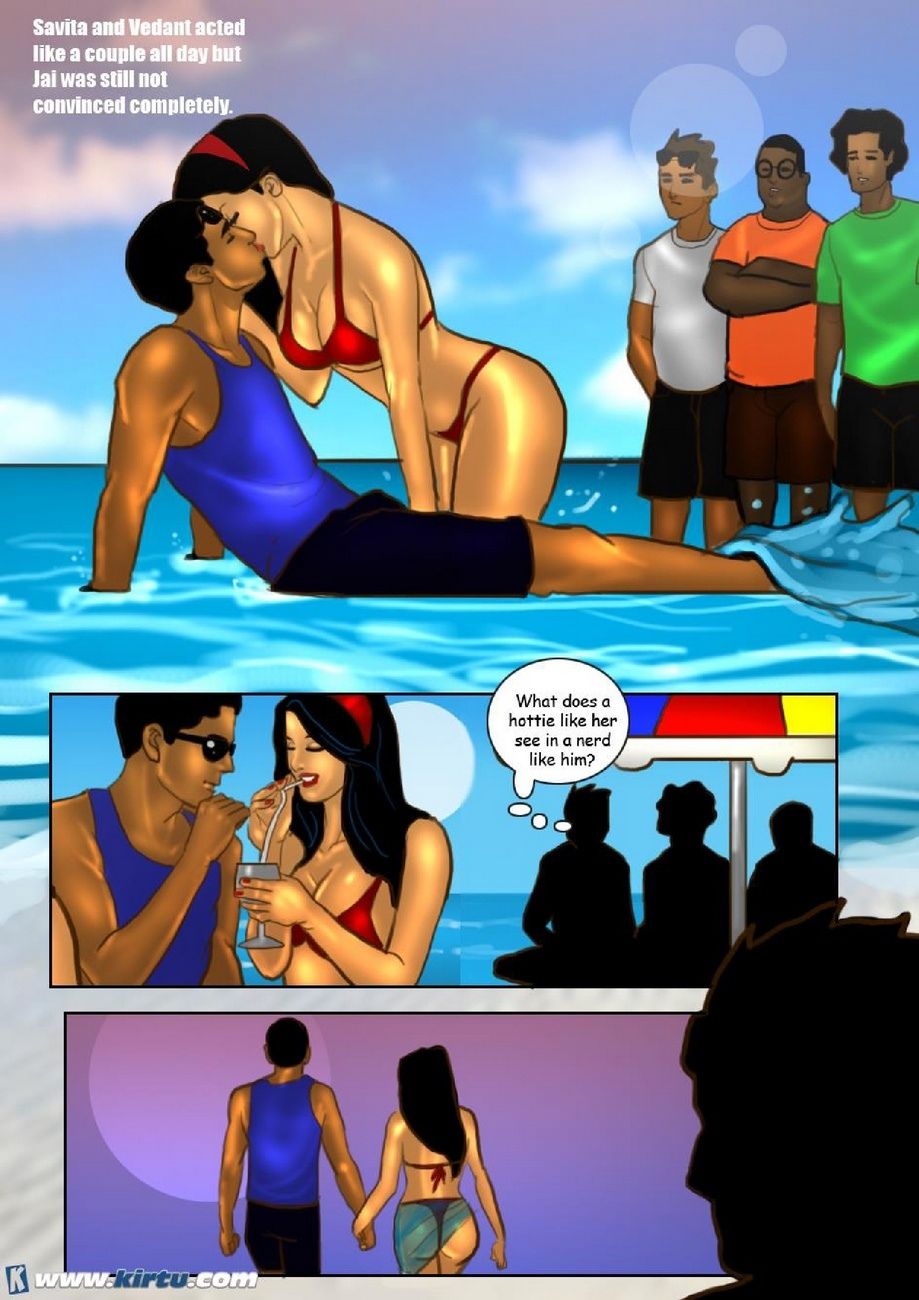 Savita Bhabhi 33 - Sexy Summer Beach page 10