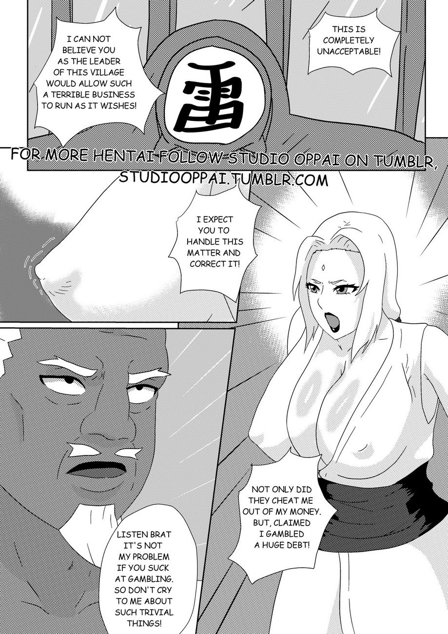 Tsunade's Lost Bet page 2