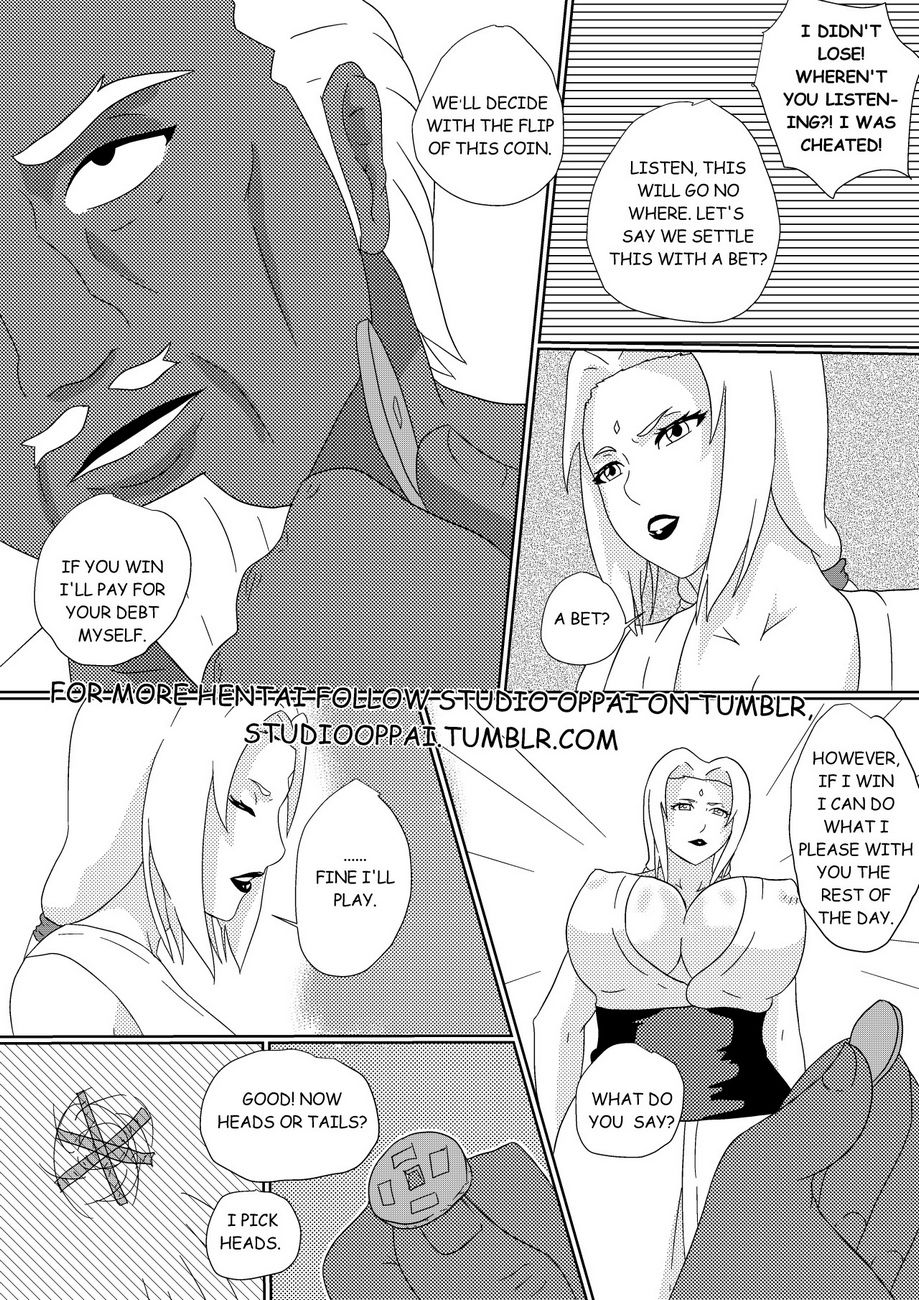 Tsunade's Lost Bet page 3