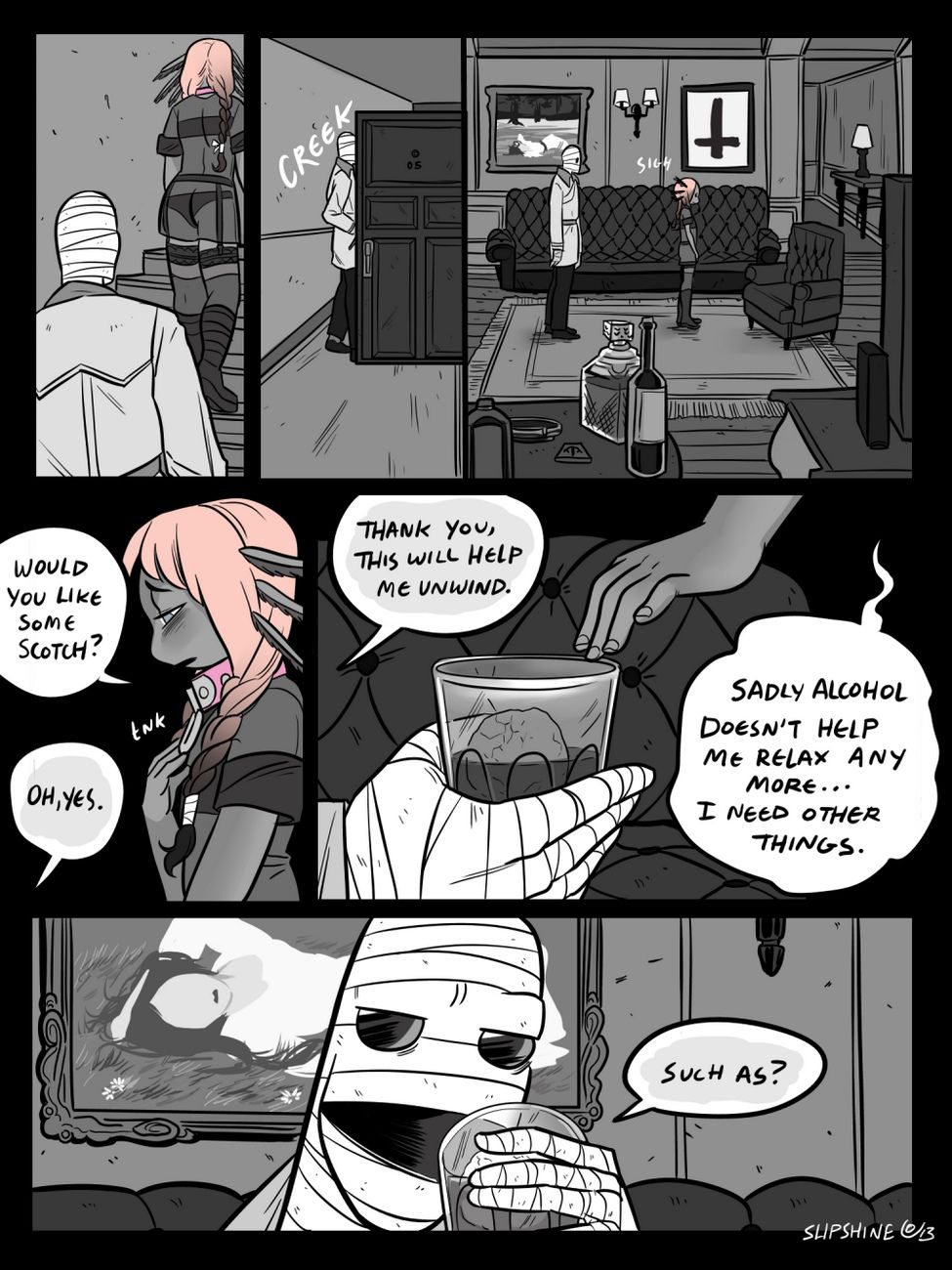 Mr Invisible & The Axolotl page 3