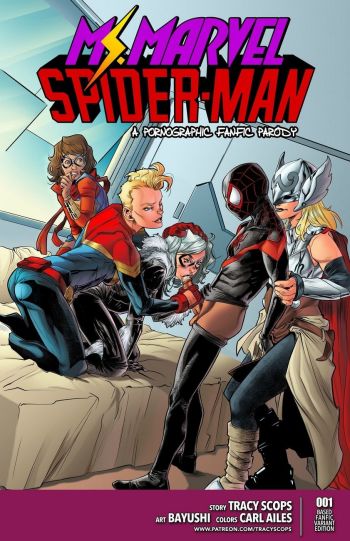 Ms Marvel Spider-Man cover