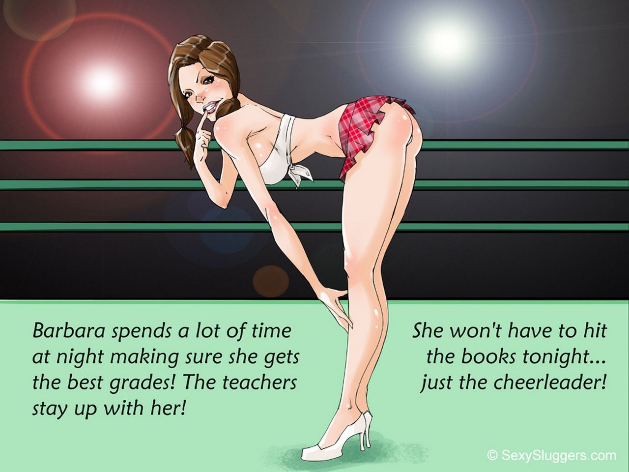 Naughty Fighters Wrestling League 1 page 4