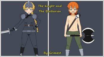 The Knight And The Barbarian cover