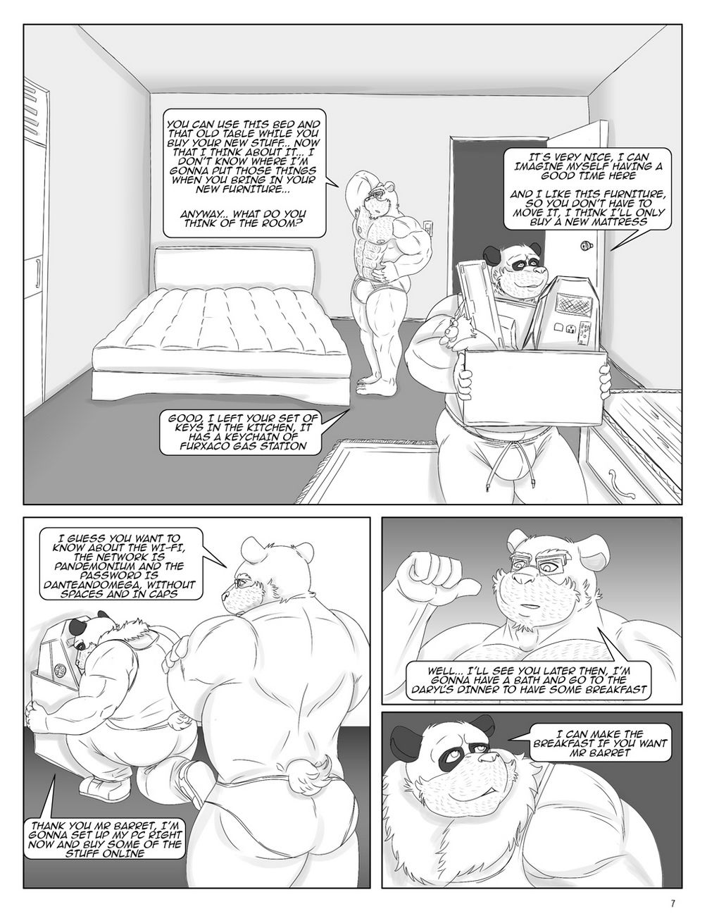 World Is Made By Bears 1 - The New Toy page 8