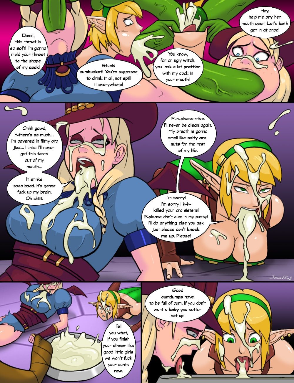 Dungeon Defenders VS Orc Cock page 3