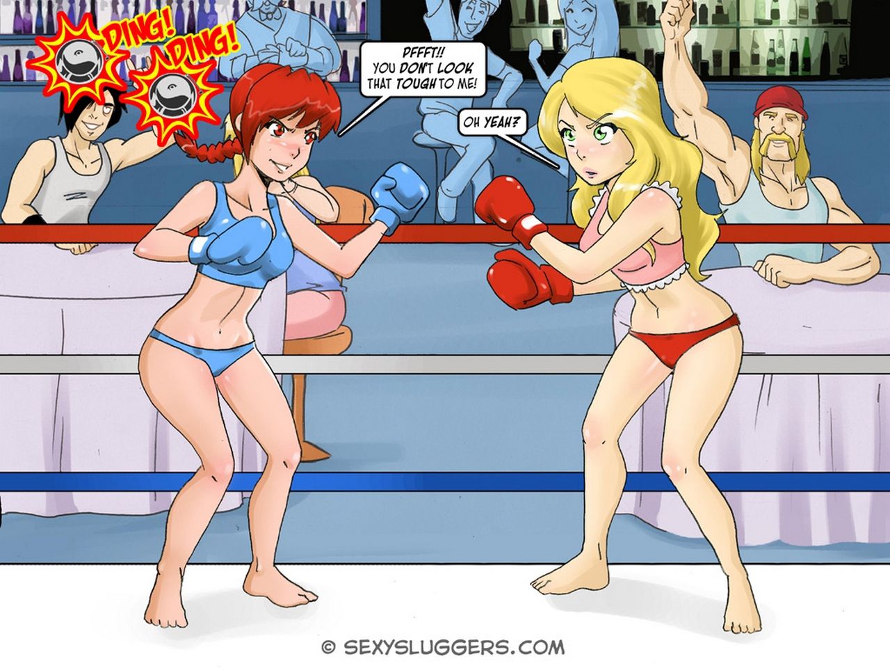Junior Leather 2 - Alice Vs Mindy page 4