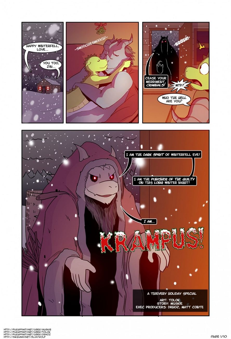 Krampus! A Thievery Holiday Special page 2