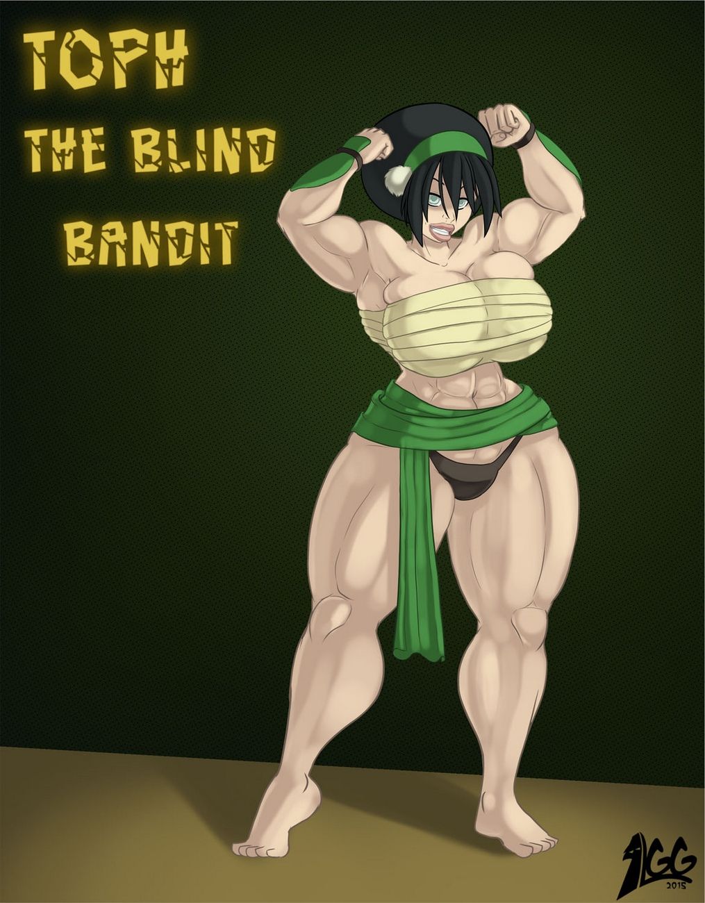 Toph, The Blind Bandit page 1