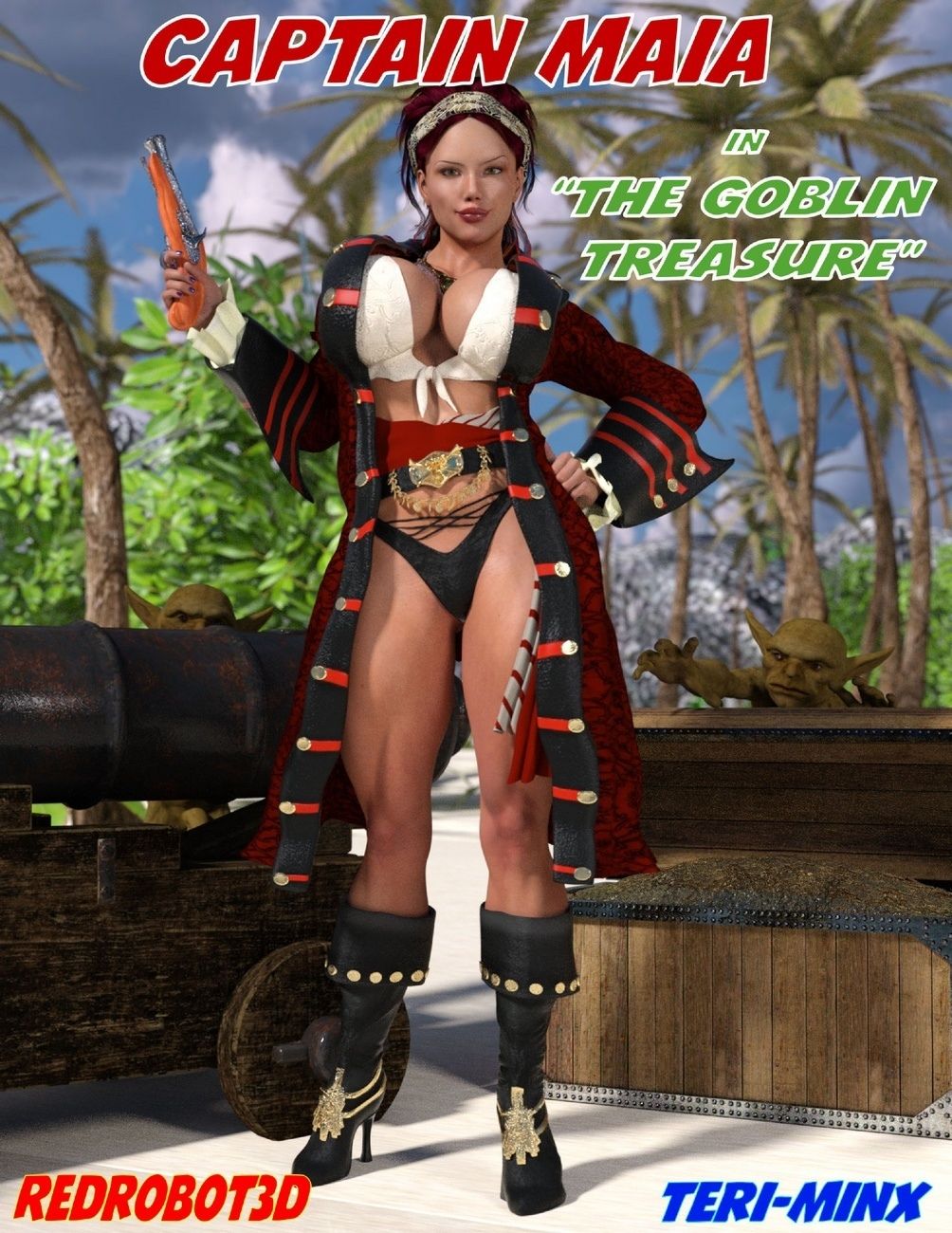 Captain Maia & The Goblin Treasure page 1