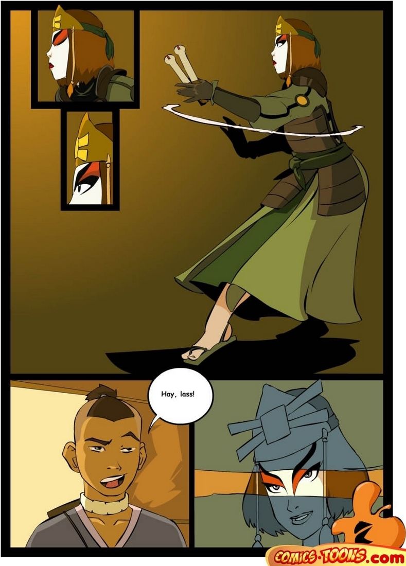 Cartoon Parody Sex-Avatar Sex Comics page 1