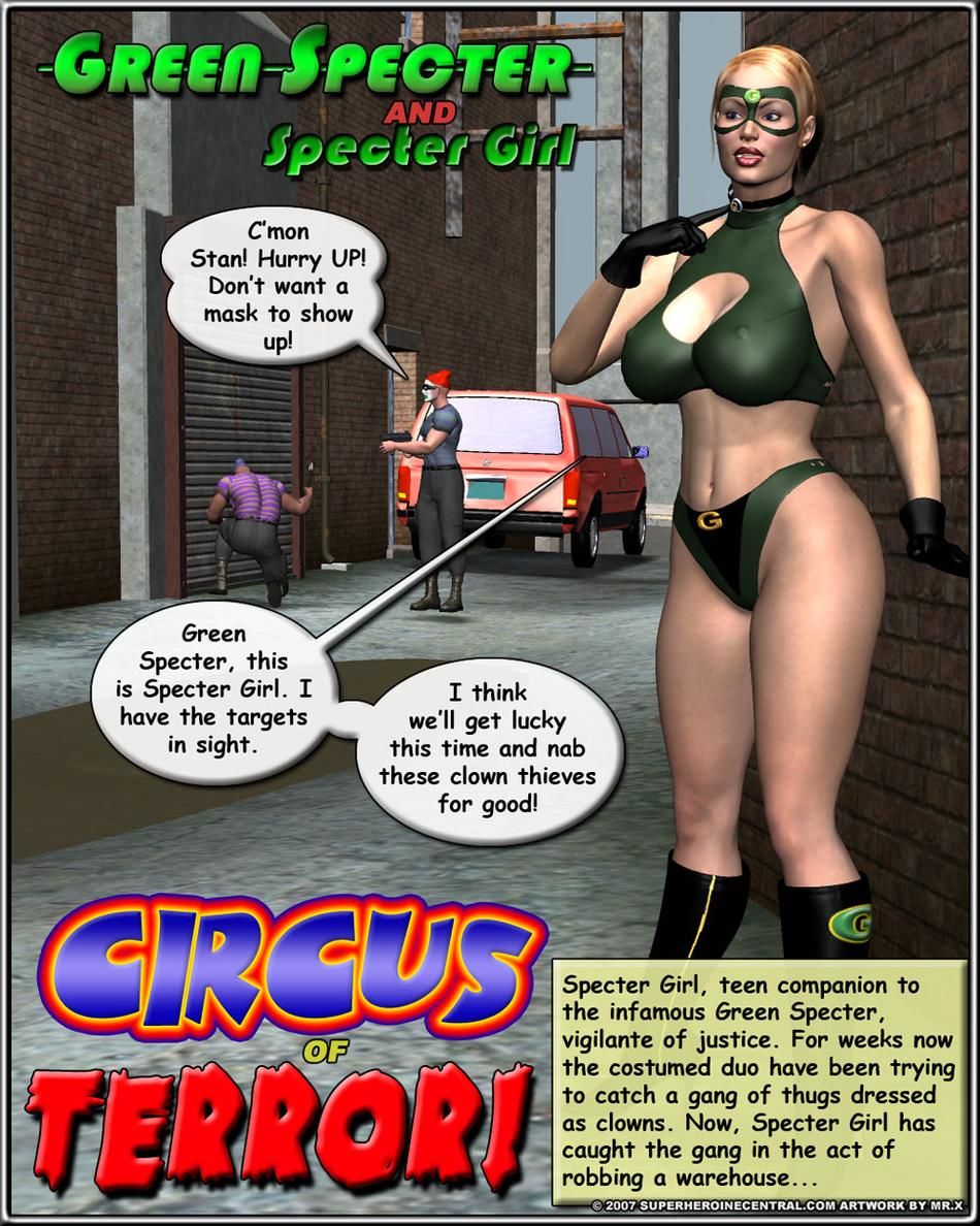 Superheroine-Green Specter 2 page 2