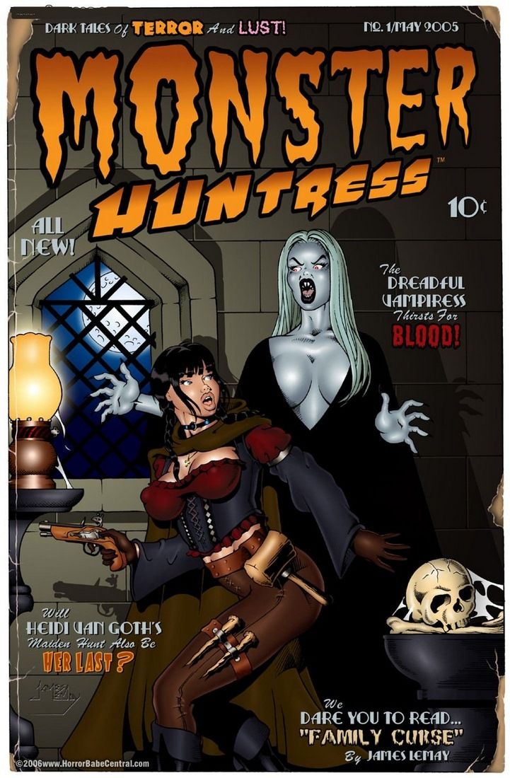 Monster Huntress-Jameslemay Comics Online View page 1