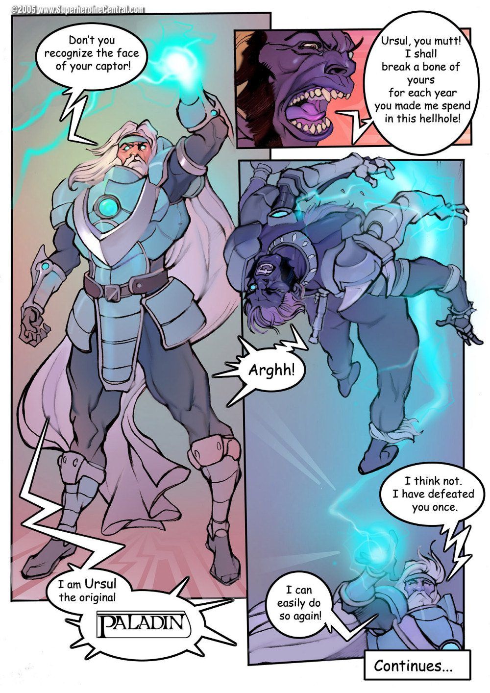 Paladin in short Circuit page 35