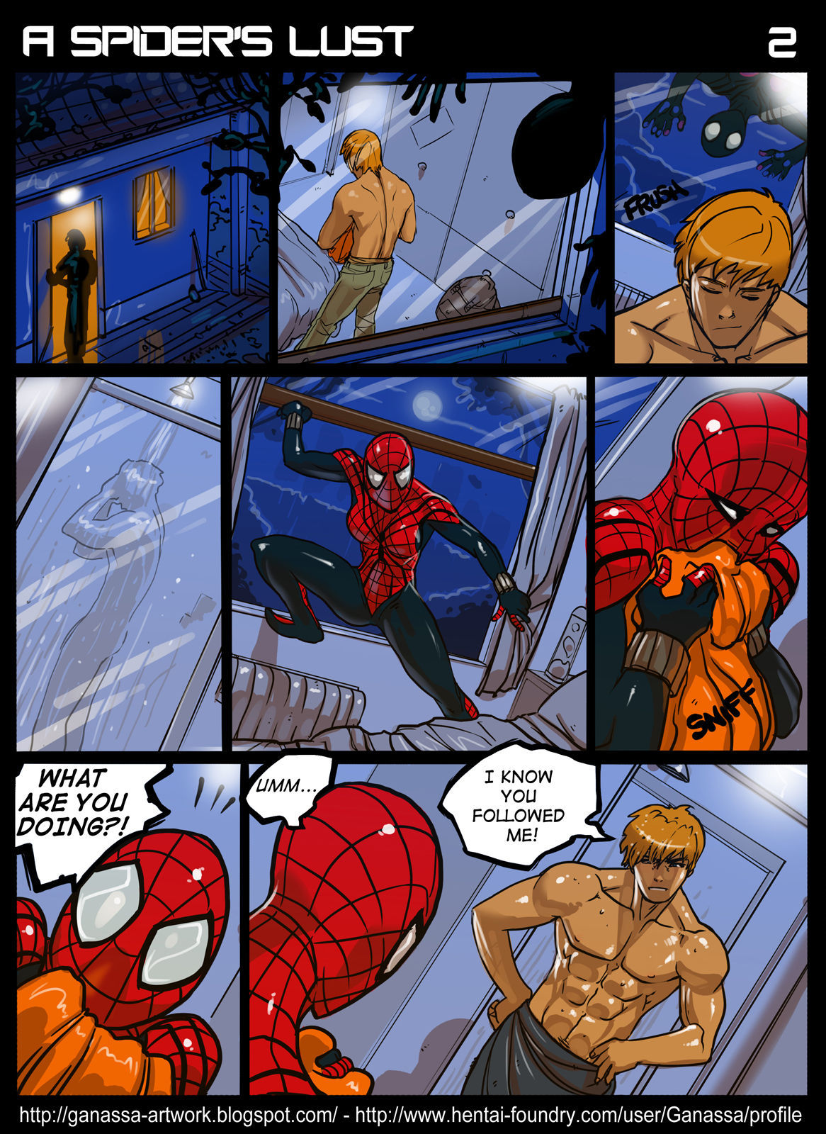 A Spider's Lust (Spider-Man) page 2