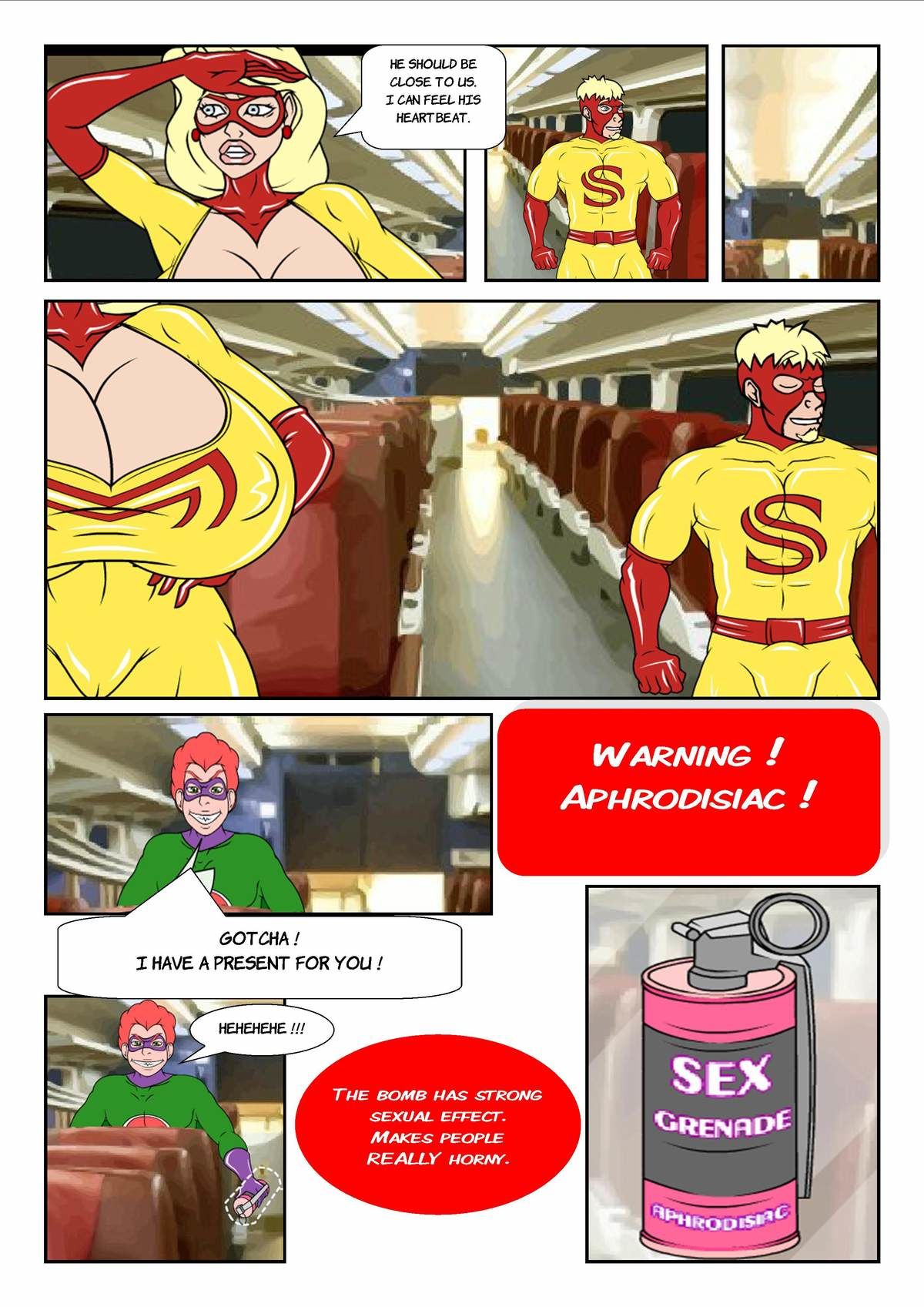 Super Heroine Hijinks page 11