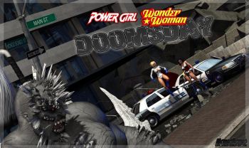 PowerGirl-WonderWoman cover