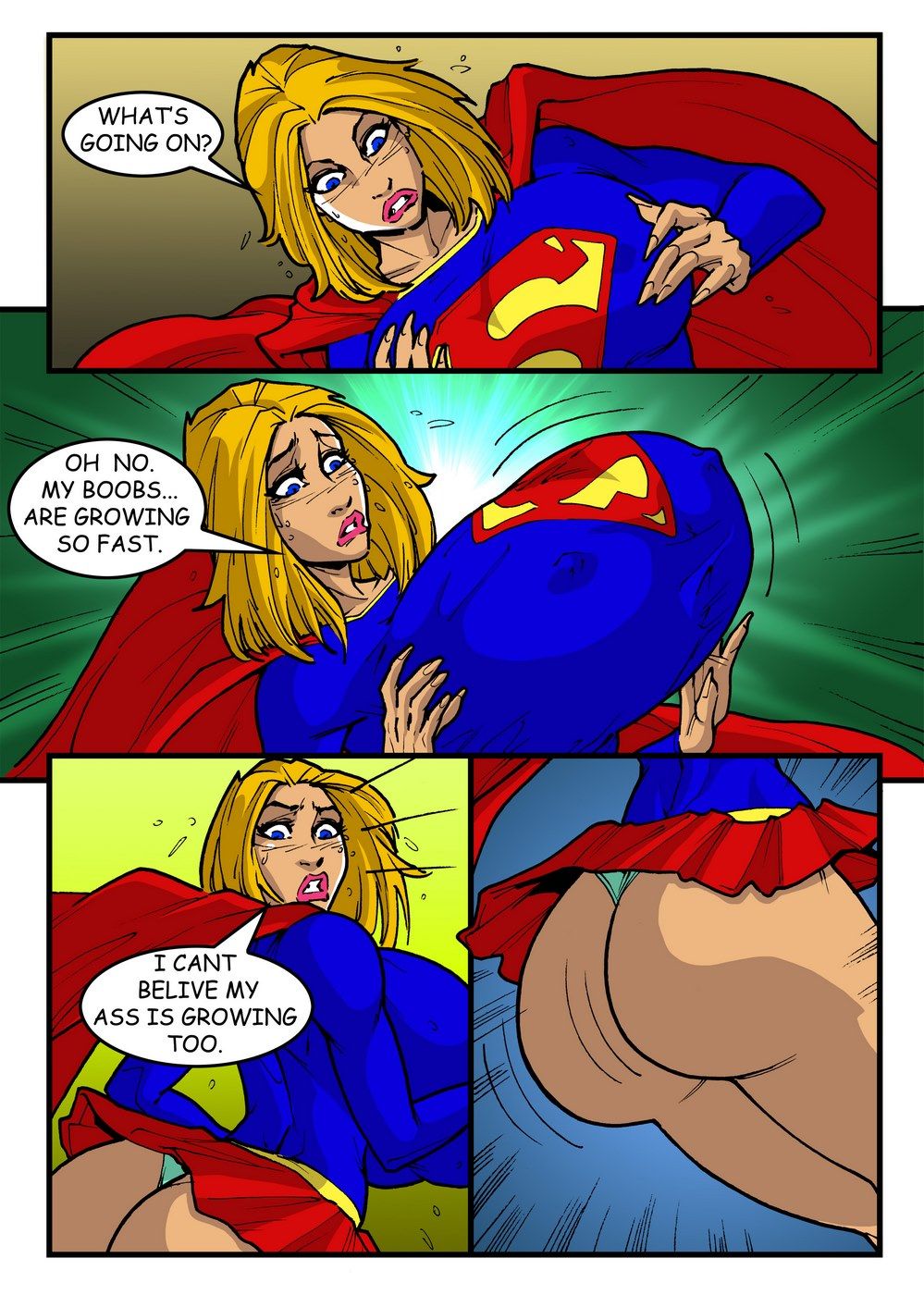 SuperGirl's Super Boobs,XXX Sex page 2