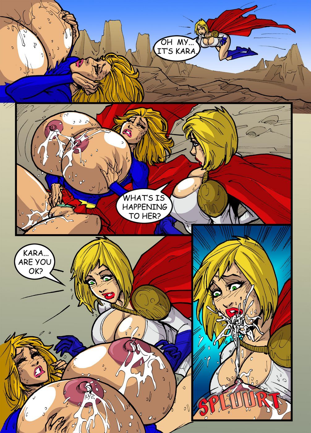 SuperGirl's Super Boobs,XXX Sex page 5