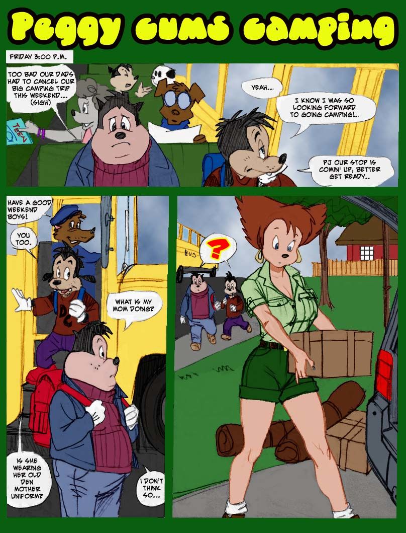PBX - Goof Troop Peggy Cums Camping page 2