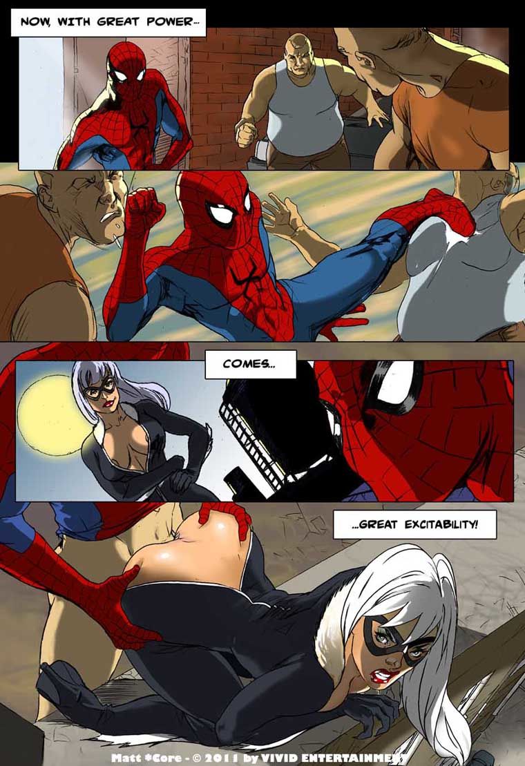 Spiderman xxx Porn Parody page 6