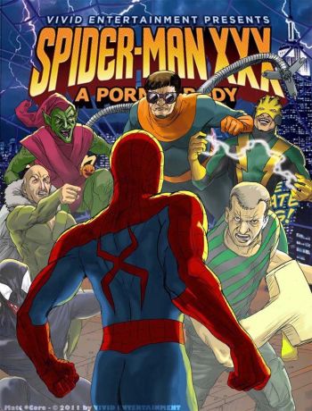 Spiderman xxx Porn Parody cover