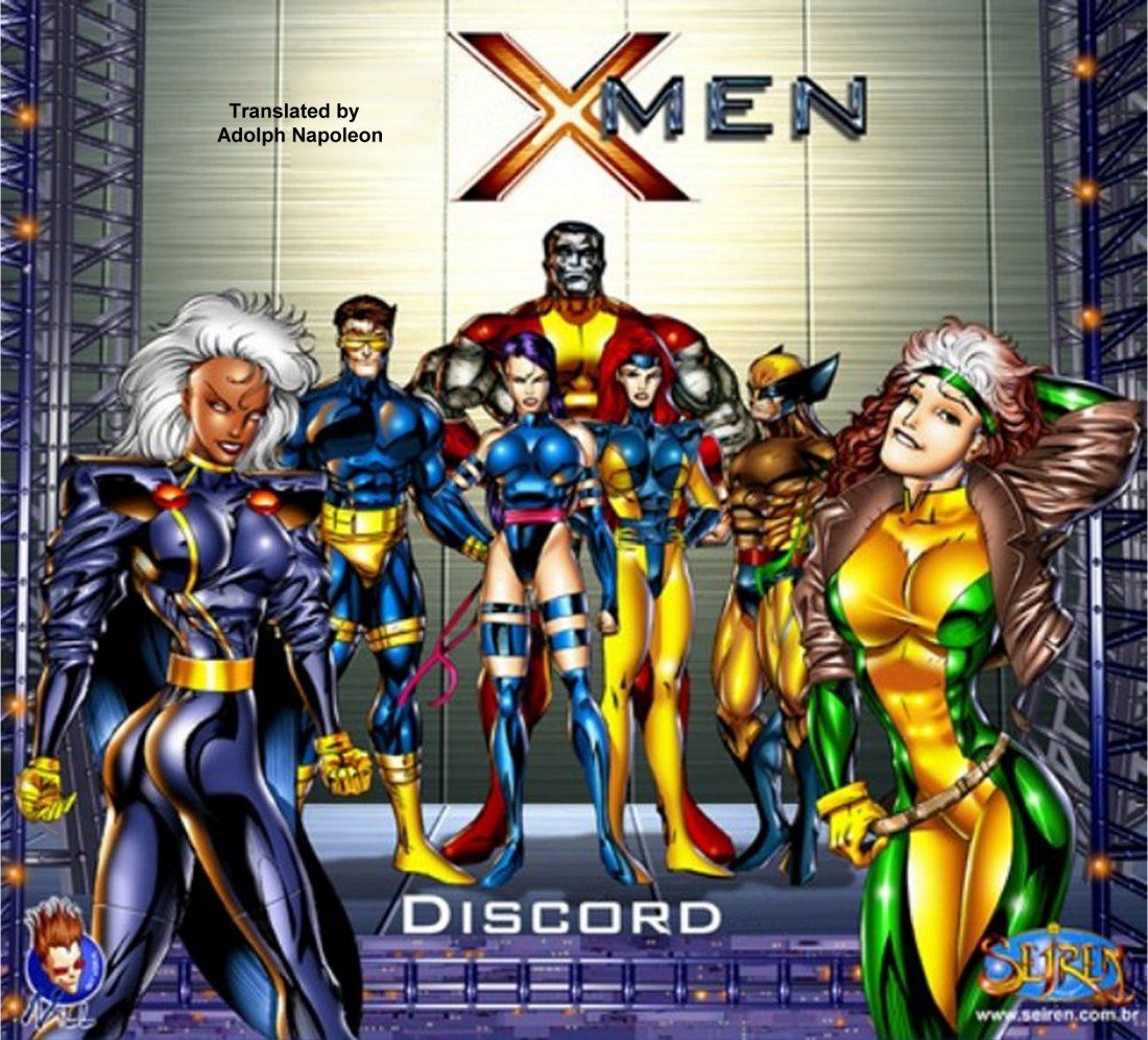 X-Men - Discord, Seiren Hardcore Orgy, English page 1