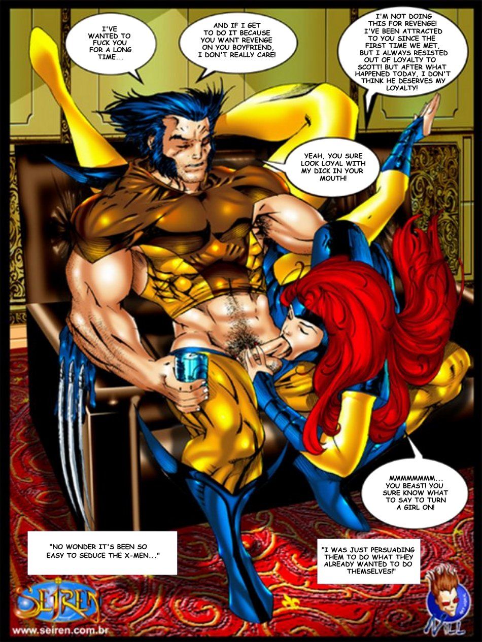 X-Men - Discord, Seiren Hardcore Orgy, English page 11
