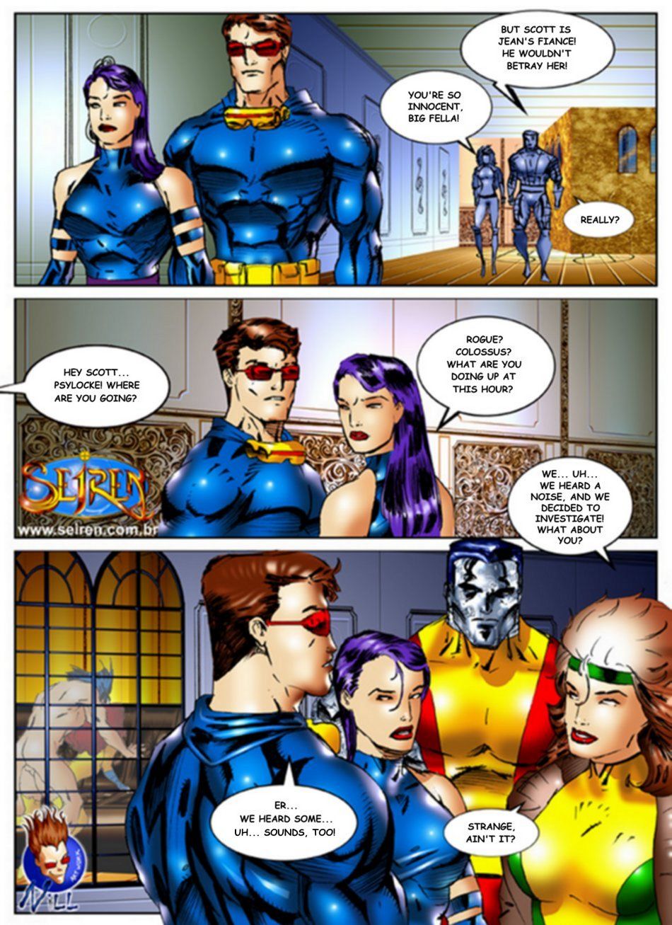 X-Men - Discord, Seiren Hardcore Orgy, English page 39