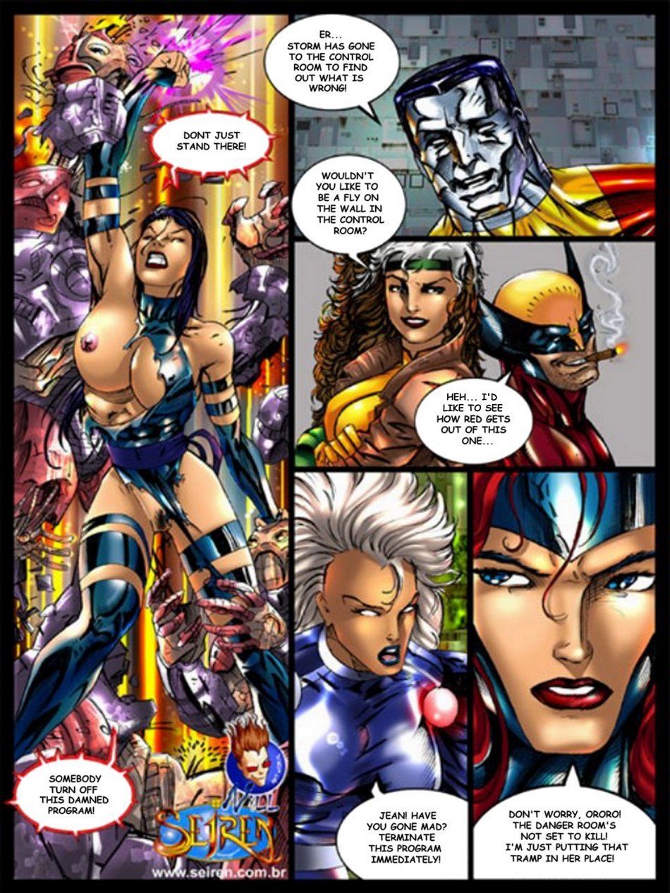 X-Men - Discord, Seiren Hardcore Orgy, English page 6