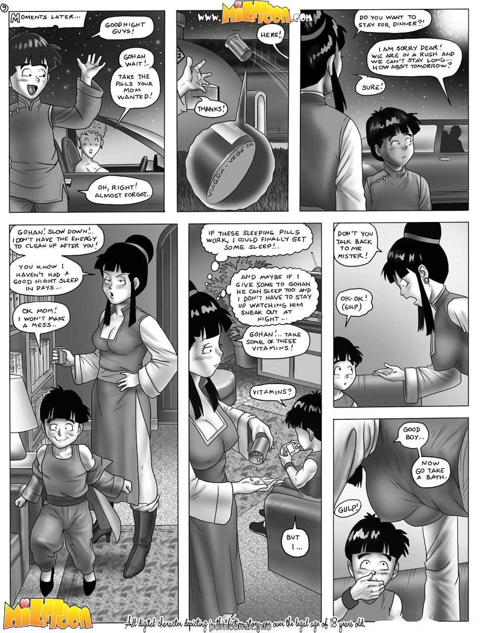Milftoon - DBX 2-incest family sex page 8