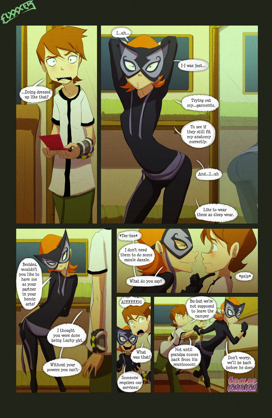 Fixxxer - The witch with no name, Ben 10 page 13