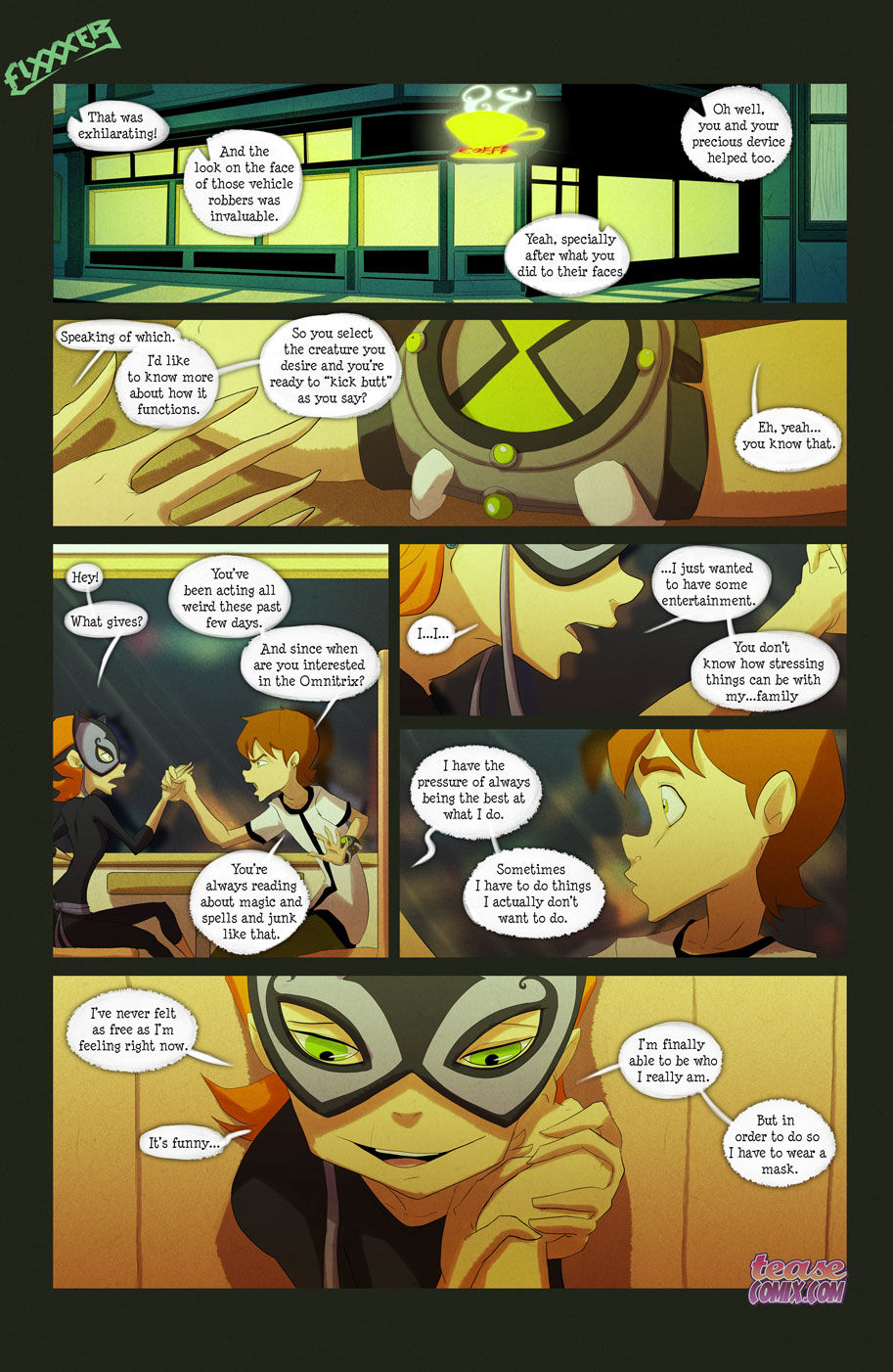 Fixxxer - The witch with no name, Ben 10 page 16