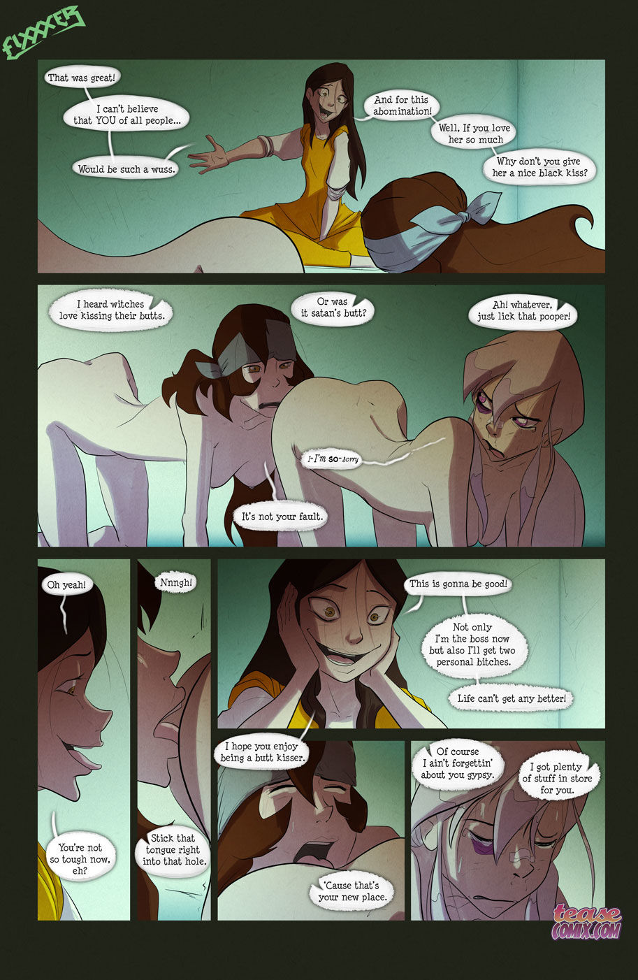 Fixxxer - The witch with no name, Ben 10 page 35