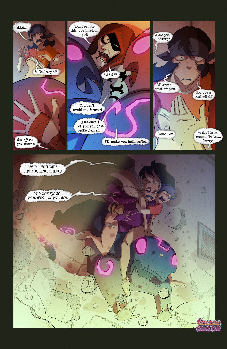 Fixxxer - The witch with no name, Ben 10 page 45